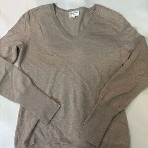 Eric Bompard Beige Cashmere Sweater